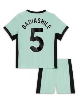 Otroški Nogometna dresi replika Chelsea Benoit Badiashile #5 Tretji 2023-24 Kratek rokav (+ hlače)